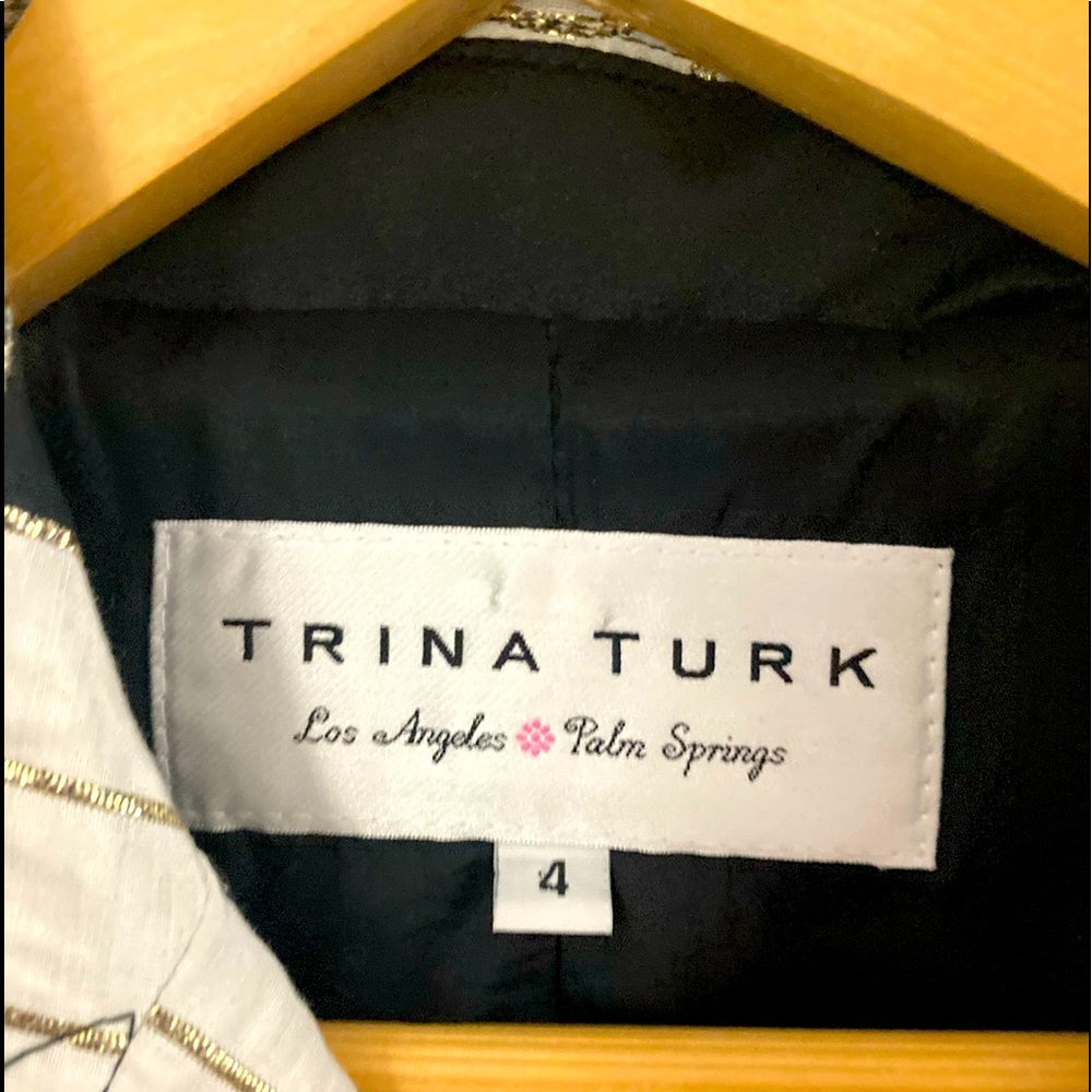 EUC Size 4 Trina Turk Jacket